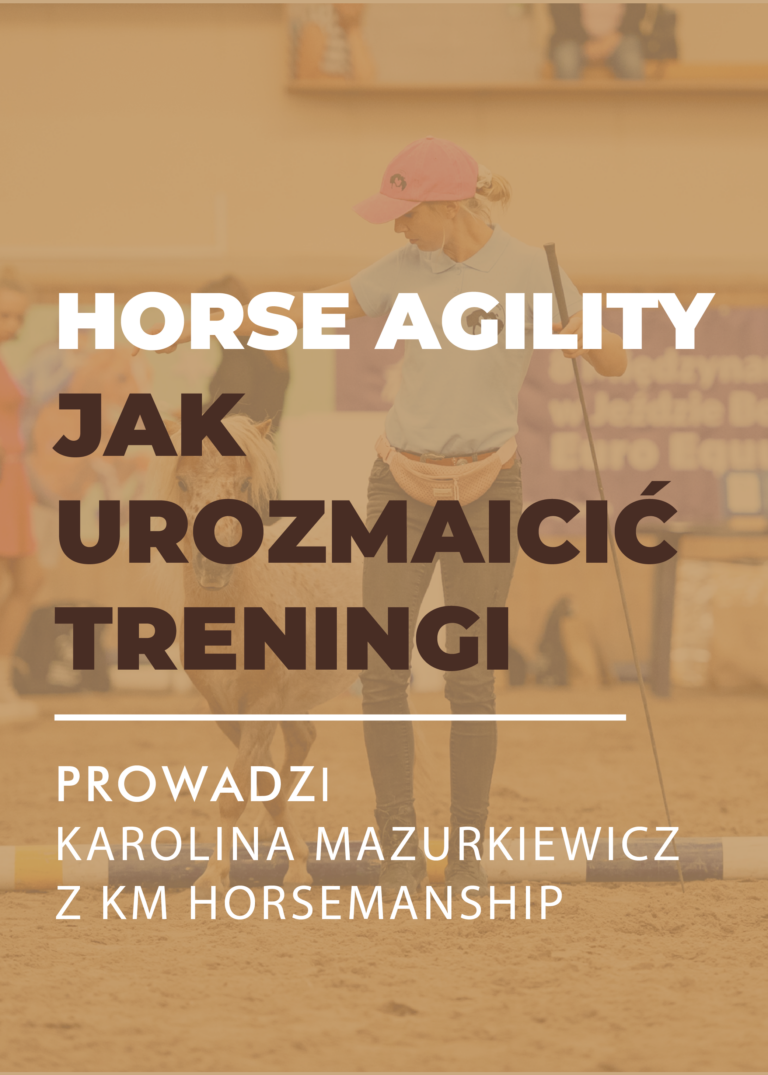 Certyfikowany webinar- Horse Agility. Jak urozmaicić treningi (nagranie)