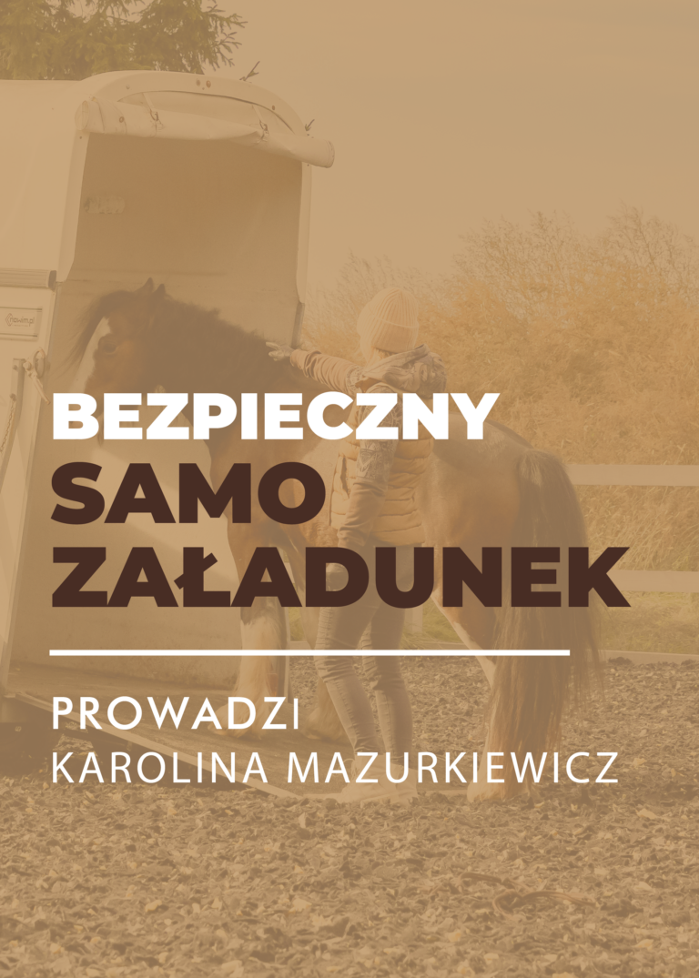 Certyfikowany webinar- Wchodzenie do przyczepy bez stresu (nagranie)