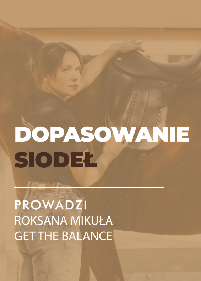 Certyfikowany webinar- Dopasowanie siodeł (nagranie)