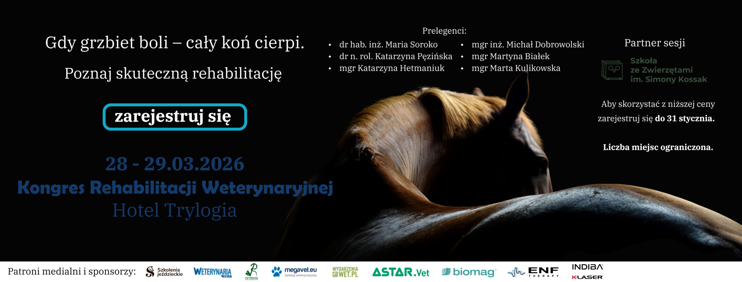 Gdy grzbiet boli – cały koń cierpi.