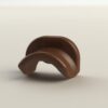 brown ClassicEase – magnetyczny wieszak na ogłowie