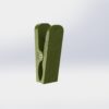 olive green ClipsEase – magnetyczny klips do sprzętu jeździeckiego