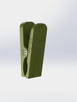 olive green ClipsEase – magnetyczny klips do sprzętu jeździeckiego