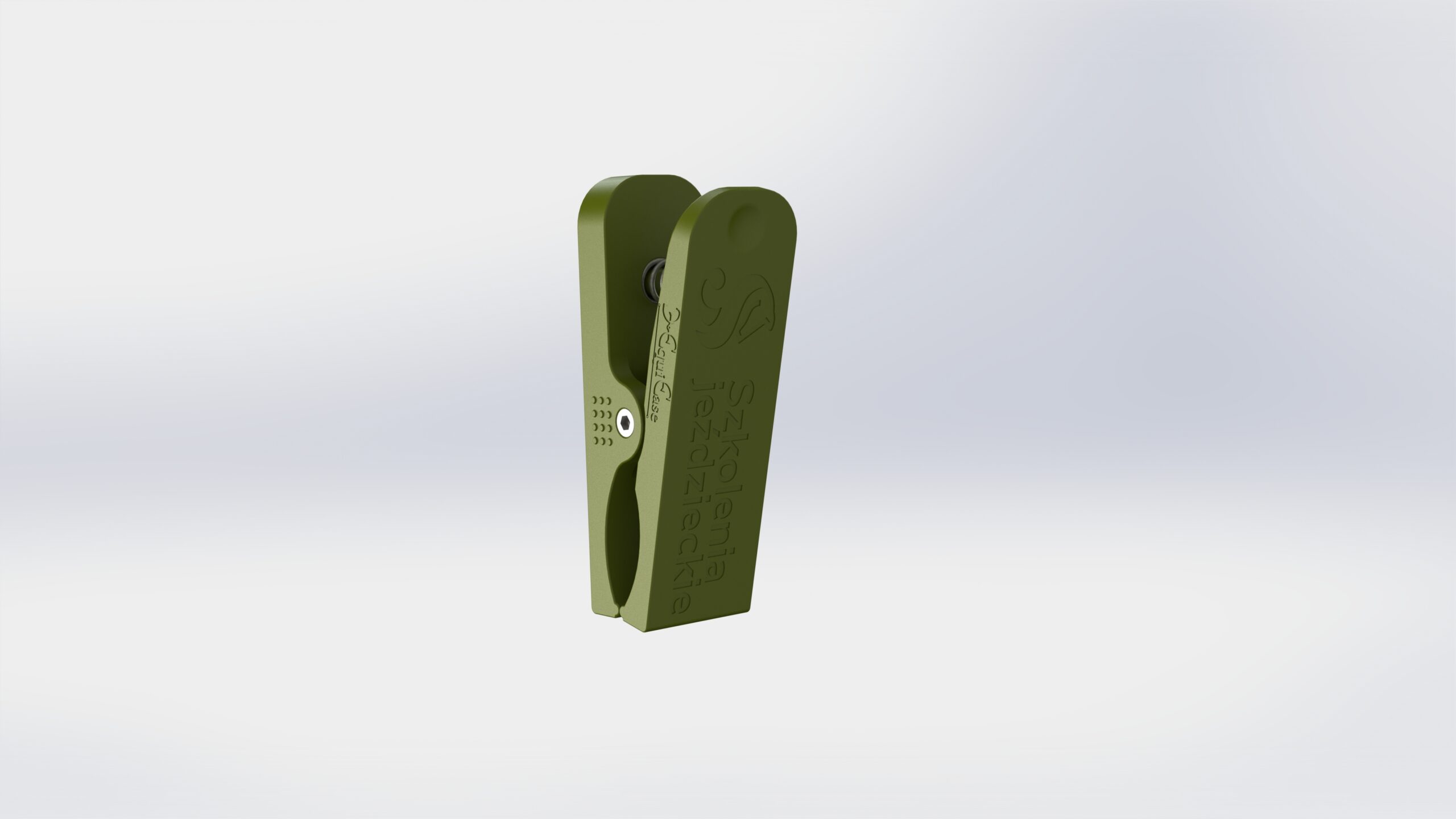 olive green ClipsEase – magnetyczny klips do sprzętu jeździeckiego