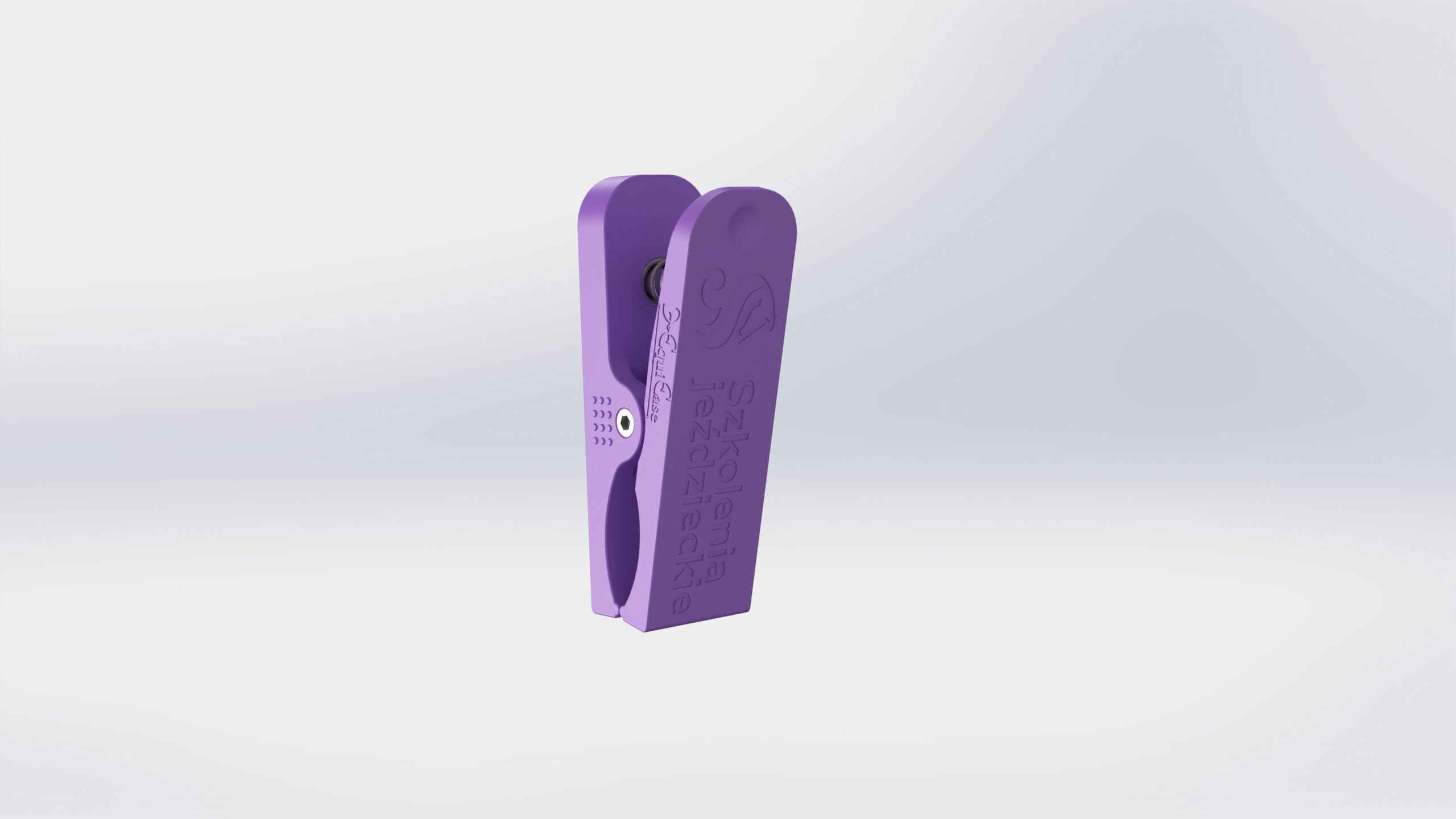 purple ClipsEase – magnetyczny klips do sprzętu jeździeckiego